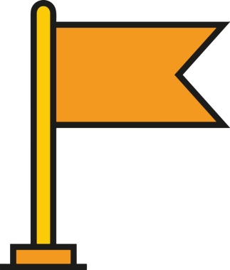 Kazanan ikon sembolü, ödül ödülünün renk tasarımı ile tasarımı ile tasvir edilmesi, modern grafik sanatları dijital tasarımı için mükemmel bir başarı ve zafer sembolü.