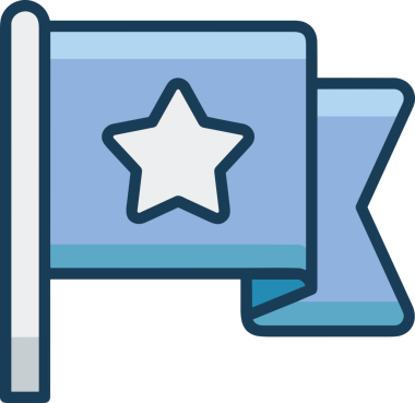 Kazanan ikon sembolü, ödül ödülünün renk tasarımı ile tasarımı ile tasvir edilmesi, modern grafik sanatları dijital tasarımı için mükemmel bir başarı ve zafer sembolü.