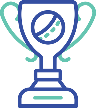 Kazanan ikon sembolü, ödül ödülünün renk tasarımı ile tasarımı ile tasvir edilmesi, modern grafik sanatları dijital tasarımı için mükemmel bir başarı ve zafer sembolü.