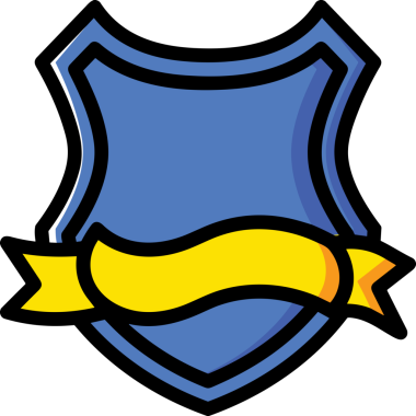 Kazanan ikon sembolü, ödül ödülünün renk tasarımı ile tasarımı ile tasvir edilmesi, modern grafik sanatları dijital tasarımı için mükemmel bir başarı ve zafer sembolü.