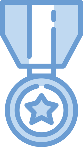 Kazanan ikon sembolü, ödül ödülünün renk tasarımı ile tasarımı ile tasvir edilmesi, modern grafik sanatları dijital tasarımı için mükemmel bir başarı ve zafer sembolü.