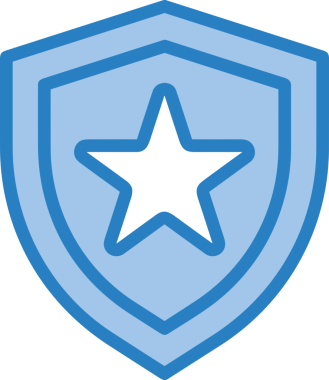 Kazanan ikon sembolü, ödül ödülünün renk tasarımı ile tasarımı ile tasvir edilmesi, modern grafik sanatları dijital tasarımı için mükemmel bir başarı ve zafer sembolü.