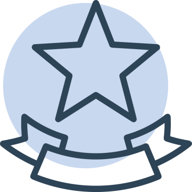 Kazanan ikon sembolü, ödül ödülünün renk tasarımı ile tasarımı ile tasvir edilmesi, modern grafik sanatları dijital tasarımı için mükemmel bir başarı ve zafer sembolü.