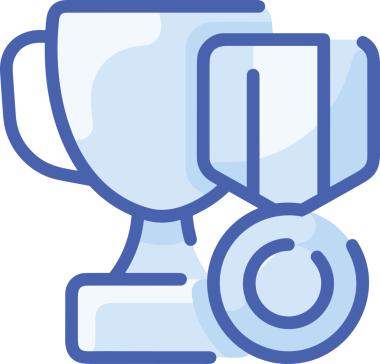 Kazanan ikon sembolü, ödül ödülünün renk tasarımı ile tasarımı ile tasvir edilmesi, modern grafik sanatları dijital tasarımı için mükemmel bir başarı ve zafer sembolü.