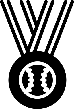 Kazanan ikon sembolü, ödül ödülünün renk tasarımı ile tasarımı ile tasvir edilmesi, modern grafik sanatları dijital tasarımı için mükemmel bir başarı ve zafer sembolü.