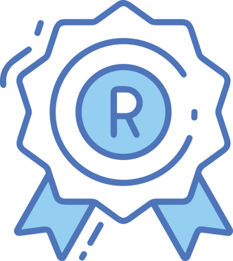 Kazanan ikon sembolü, ödül ödülünün renk tasarımı ile tasarımı ile tasvir edilmesi, modern grafik sanatları dijital tasarımı için mükemmel bir başarı ve zafer sembolü.