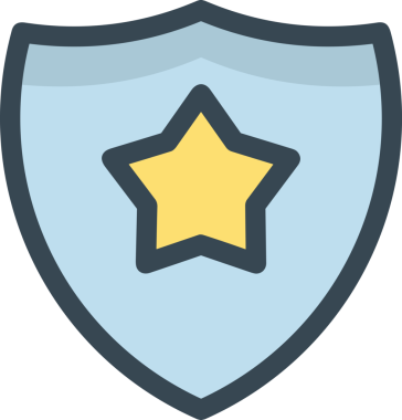 Kazanan ikon sembolü, ödül ödülünün renk tasarımı ile tasarımı ile tasvir edilmesi, modern grafik sanatları dijital tasarımı için mükemmel bir başarı ve zafer sembolü.