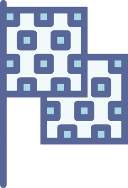 Kazanan ikon sembolü, ödül ödülünün renk tasarımı ile tasarımı ile tasvir edilmesi, modern grafik sanatları dijital tasarımı için mükemmel bir başarı ve zafer sembolü.