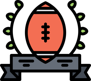 Kazanan ikon sembolü, ödül ödülünün renk tasarımı ile tasarımı ile tasvir edilmesi, modern grafik sanatları dijital tasarımı için mükemmel bir başarı ve zafer sembolü.