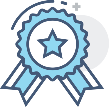 Kazanan ikon sembolü, ödül ödülünün renk tasarımı ile tasarımı ile tasvir edilmesi, modern grafik sanatları dijital tasarımı için mükemmel bir başarı ve zafer sembolü.