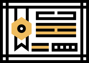 Kazanan ikon sembolü, ödül ödülünün renk tasarımı ile tasarımı ile tasvir edilmesi, modern grafik sanatları dijital tasarımı için mükemmel bir başarı ve zafer sembolü.
