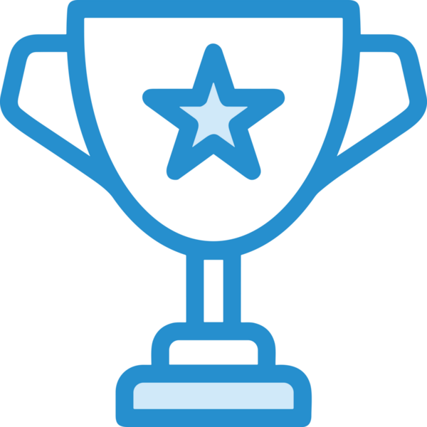 Kazanan ikon sembolü, ödül ödülünün renk tasarımı ile tasarımı ile tasvir edilmesi, modern grafik sanatları dijital tasarımı için mükemmel bir başarı ve zafer sembolü.