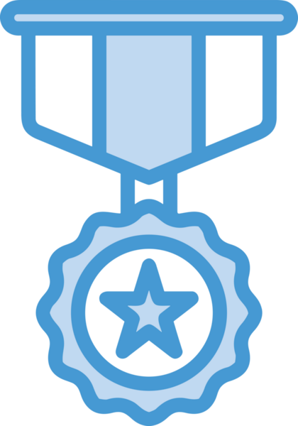 Kazanan ikon sembolü, ödül ödülünün renk tasarımı ile tasarımı ile tasvir edilmesi, modern grafik sanatları dijital tasarımı için mükemmel bir başarı ve zafer sembolü.