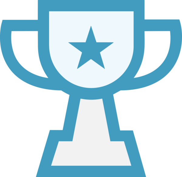 Kazanan ikon sembolü, ödül ödülünün renk tasarımı ile tasarımı ile tasvir edilmesi, modern grafik sanatları dijital tasarımı için mükemmel bir başarı ve zafer sembolü.