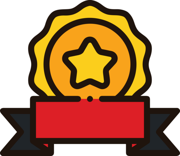 Kazanan ikon sembolü, ödül ödülünün renk tasarımı ile tasarımı ile tasvir edilmesi, modern grafik sanatları dijital tasarımı için mükemmel bir başarı ve zafer sembolü.