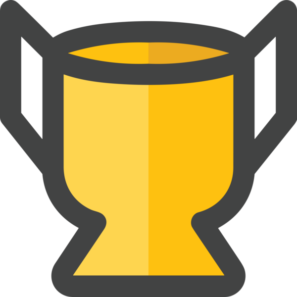 Kazanan ikon sembolü, ödül ödülünün renk tasarımı ile tasarımı ile tasvir edilmesi, modern grafik sanatları dijital tasarımı için mükemmel bir başarı ve zafer sembolü.