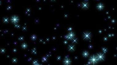 soyut parlayan yıldız arkaplanı.