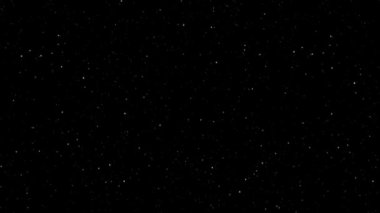 Gece gökyüzündeki ay.