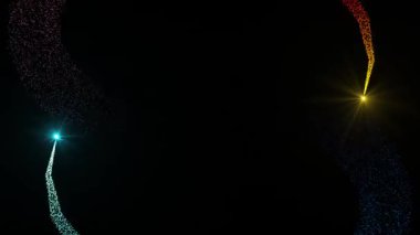 Gökyüzünde yangın patlaması