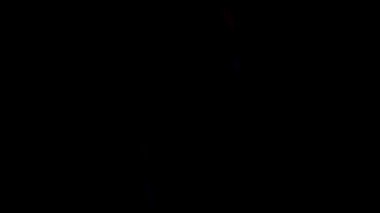 Işık parçacık izleri. Parlayan parçacıkları ve çizgileri olan ışık patlaması yıldızı. Güzel hareketli soyut ışın arkaplanı.