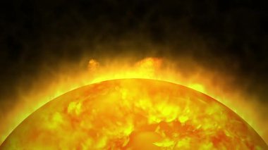  Güneş tutulması olan güneş, karanlıktaki güneş ve yıldızlar.