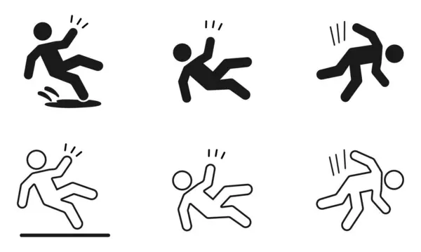  Düşen Kişi Simgesi Silüeti ve Özet Ayarları