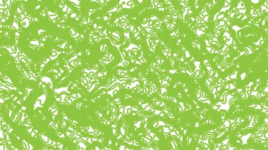 Parlak Yeşil Soyut Topografik Doku Deseni