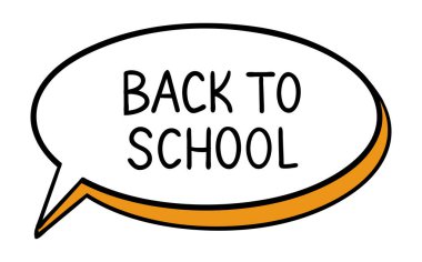 Siyah beyaz harflerle çizilmiş karalama tarzında okula dönüş. Eğitim posterleri, okul malzemeleri, boyama sayfaları, tebrik kartları ve yaratıcı baskı tasarımları için mükemmel..