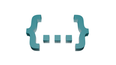Saydam PNG arka planında izole edilmiş 3 boyutlu kıvrımlı parantez, kodlama görsel, geliştirme simgeleri ve programlamaya bağlı yaratıcı çalışmalar için ideal.