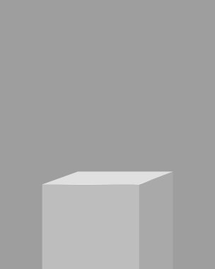 Modern platform arkaplan dizaynı üzerinde görüntüleme ögeleri için basit bir gri ürün ekran standı