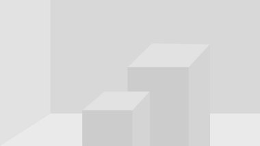 Minimalist tarzda ürünleri sergilemek için mükemmel bir beyaz ürün görünüm modeli.