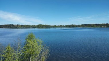 Finlandiya, Tampere yakınlarındaki göl