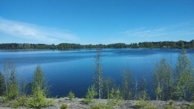 Finlandiya, Tampere yakınlarındaki göl