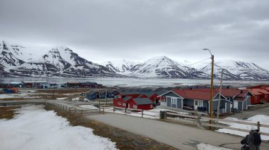 Longyearbyen, Svalbard 'daki evler