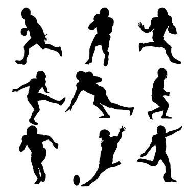 Chicago futbol silueti şekil Vol 1 çiziyor