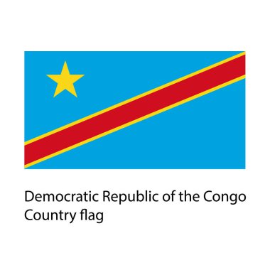 Danimarka Ülke bayrağı el çizimi vektör tabanlı çizim