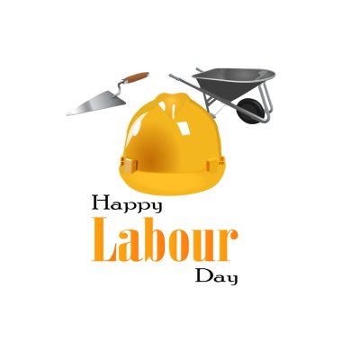 Mutlu İşçi Bayramı illüstrasyon gönderileri