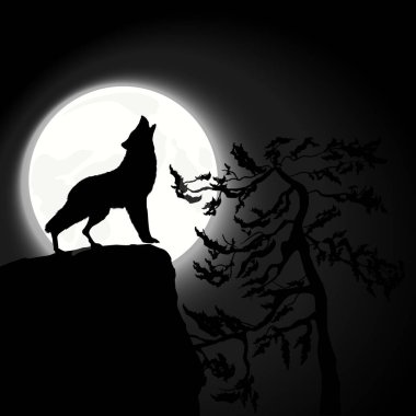 Uluyan Kurt, Gece Vektörü Çizim Çizimi 'ne girdi.