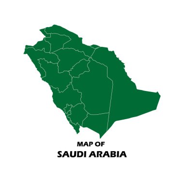 Suudi Arabistan Haritası, Suudi Arabistan Bayrağı Beyaz zemin Vol 01