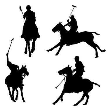 siluet set polo oyuncusu c