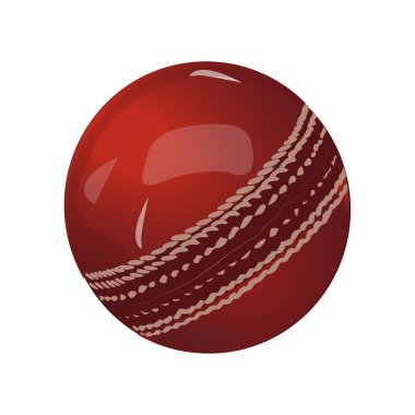 Vektör Kriket Topu Çizim Vektörü Çizimi