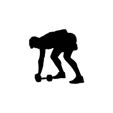 Beyaz arka plan vol 07 üzerinde siyah siluet çizimi egzersizi