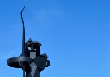 Don Kişot de la Mancha 'nın modern heykeli