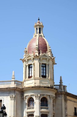Valencia, Spain. 26-8-2025. Dome of the Valencia City Hall
