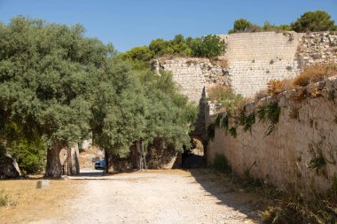 Ancient Noto are  the remains of  original town distroyed  by the earthquake of January 1693. In the latin inscription