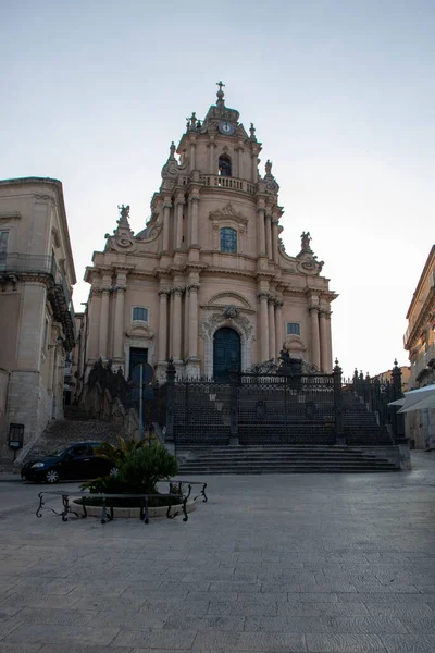 Ragusa Ibla Olaszország San Giorgio Katedrális Barokk Ragusa Ibla Szicília — Stock Fotó