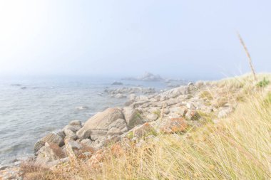 İspanya 'nın Vigo kentindeki Samil plajı.