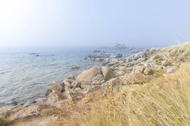 İspanya 'nın Vigo kentindeki Samil plajı.