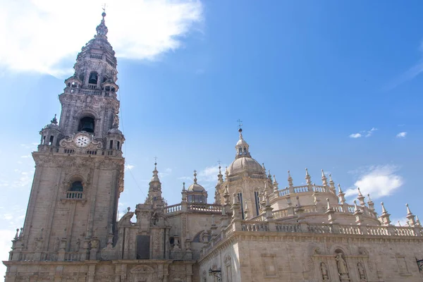 Cathedral Santiago Compostela Galicia Spain — стоковое фото