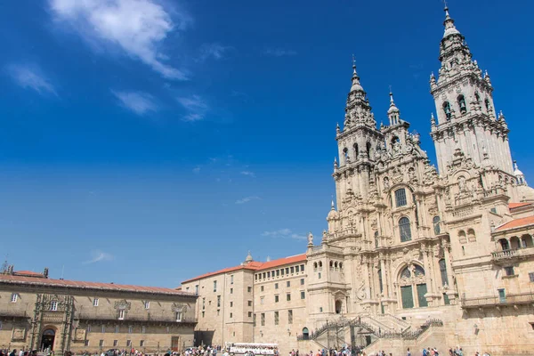 Cathedral Santiago Compostela Galicia Spain — стоковое фото